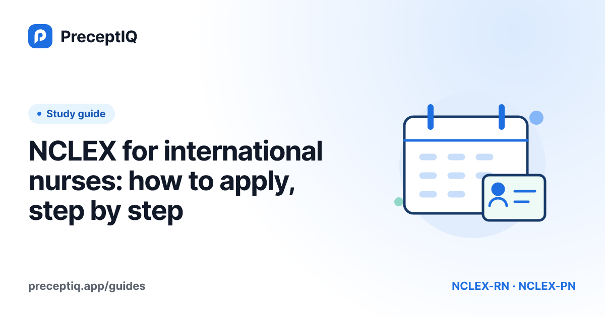 Illustrated cover: NCLEX for international nurses: how to apply, step by step